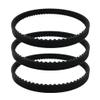 EasyByMall Shark Rocket Drive Belt, 3-Pack view 1