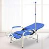 Fully Reclining Phlebotomy Blood Draw Chair with IV Stand view 1