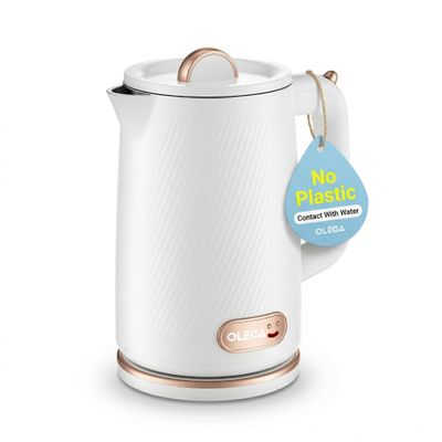 OLEGA 1.8L Electric Kettle, 1800W, White