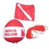 QLECXZI Inflatable Dive Marker Buoy with Diving Flag view 4