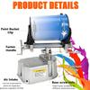 Pneumatic 15 L Paint Shaker and Ink Mixer, Adjustable Clamp, 80–250 mm, 30° Oscillation, 0–500 RPM, 15 kg view 3