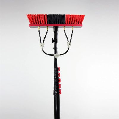Window Cleaning Pole with Water-Fed Brush, 3.6 m, Solar Panel Cleaning Set