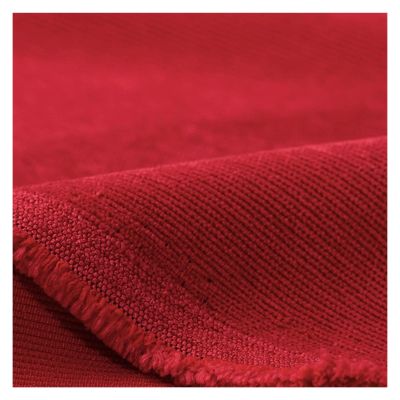 and Lighting, Corduroy Fabric, 18 Colors, 100 cm x 150, for Upholstery Sewing (9 Bright Red)