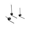 10-Pack Left-Hand Torsion Springs, 0.7 mm Wire, 6.5 mm OD, 6 Turns, 180°, V-Shaped Return Springs view 2