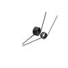 10-Pack Left-Hand Torsion Springs, 0.7 mm Wire, 6.5 mm OD, 6 Turns, 180°, V-Shaped Return Springs view 3