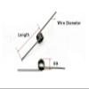 10-Pack Left-Hand Torsion Springs, 0.7 mm Wire, 6.5 mm OD, 6 Turns, 180°, V-Shaped Return Springs view 4