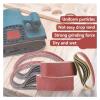 5-Pack Sanding Belts, 65 x 410 mm, Grits 40/60/80/120 view 4