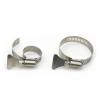 Adjustable Stainless Steel Hose Clamp with Hand-Twist Screw, 33–57 mm, 2 Pieces view 1