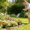 Ceramic Flower Garden Bee Waterer, 27 cm view 2