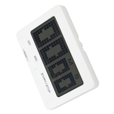Tixiyu Digital Kitchen Timer, Magnetic Timer with Large Digits for Baking, Classrooms, Teachers, and Gyms (White)