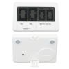 Tixiyu Digital Kitchen Timer, Magnetic Timer with Large Digits for Baking, Classrooms, Teachers, and Gyms (White) view 3