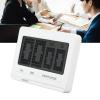 Tixiyu Digital Kitchen Timer, Magnetic Timer with Large Digits for Baking, Classrooms, Teachers, and Gyms (White) view 4