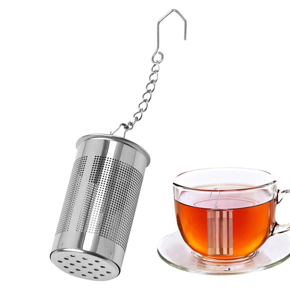 Tea Filter - Fine Mesh Tea Infuser with Chain Hook