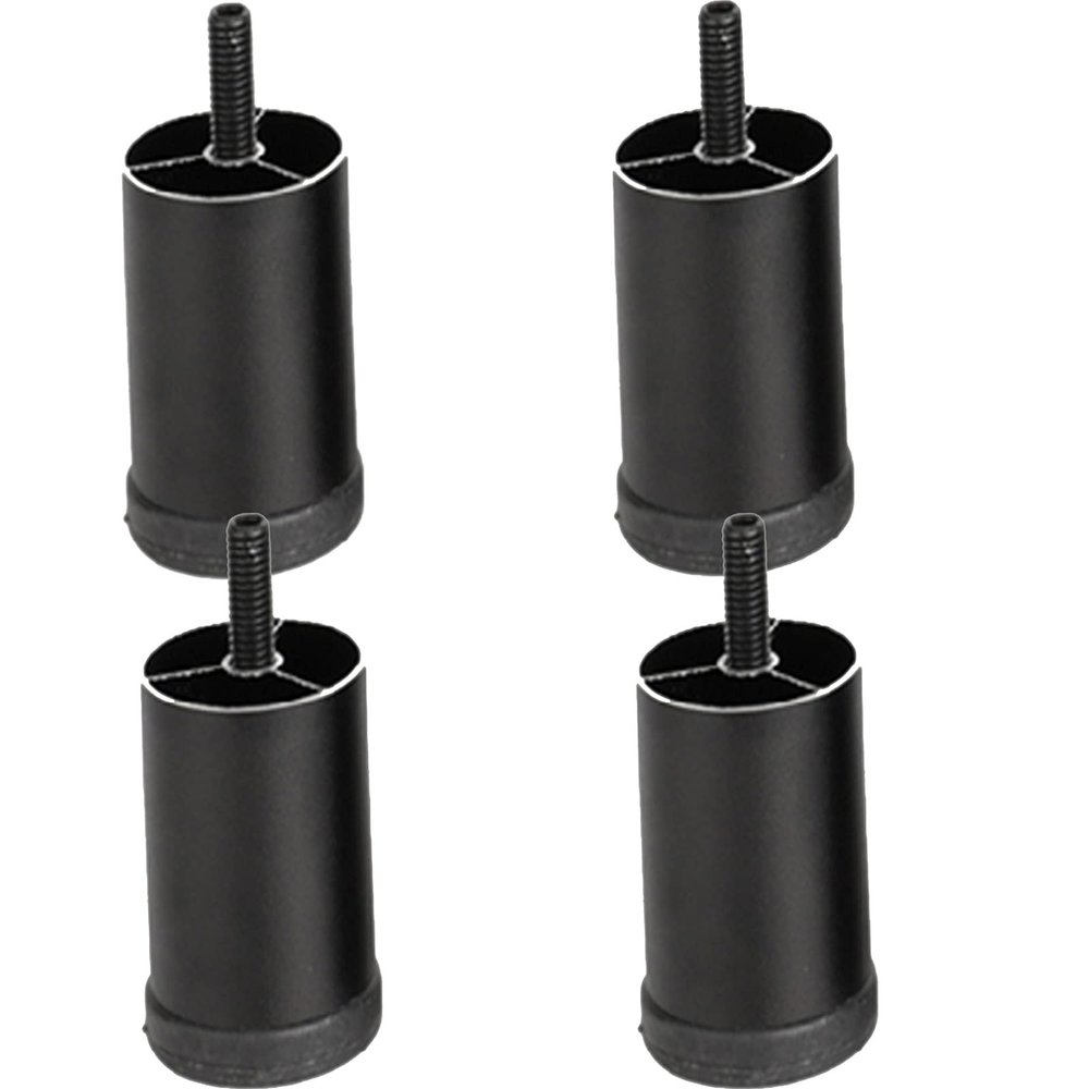 Adjustable Furniture Legs, Thick Aluminum Alloy, 4-Pack