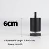 Adjustable Furniture Legs, Thick Aluminum Alloy, 4-Pack view 2