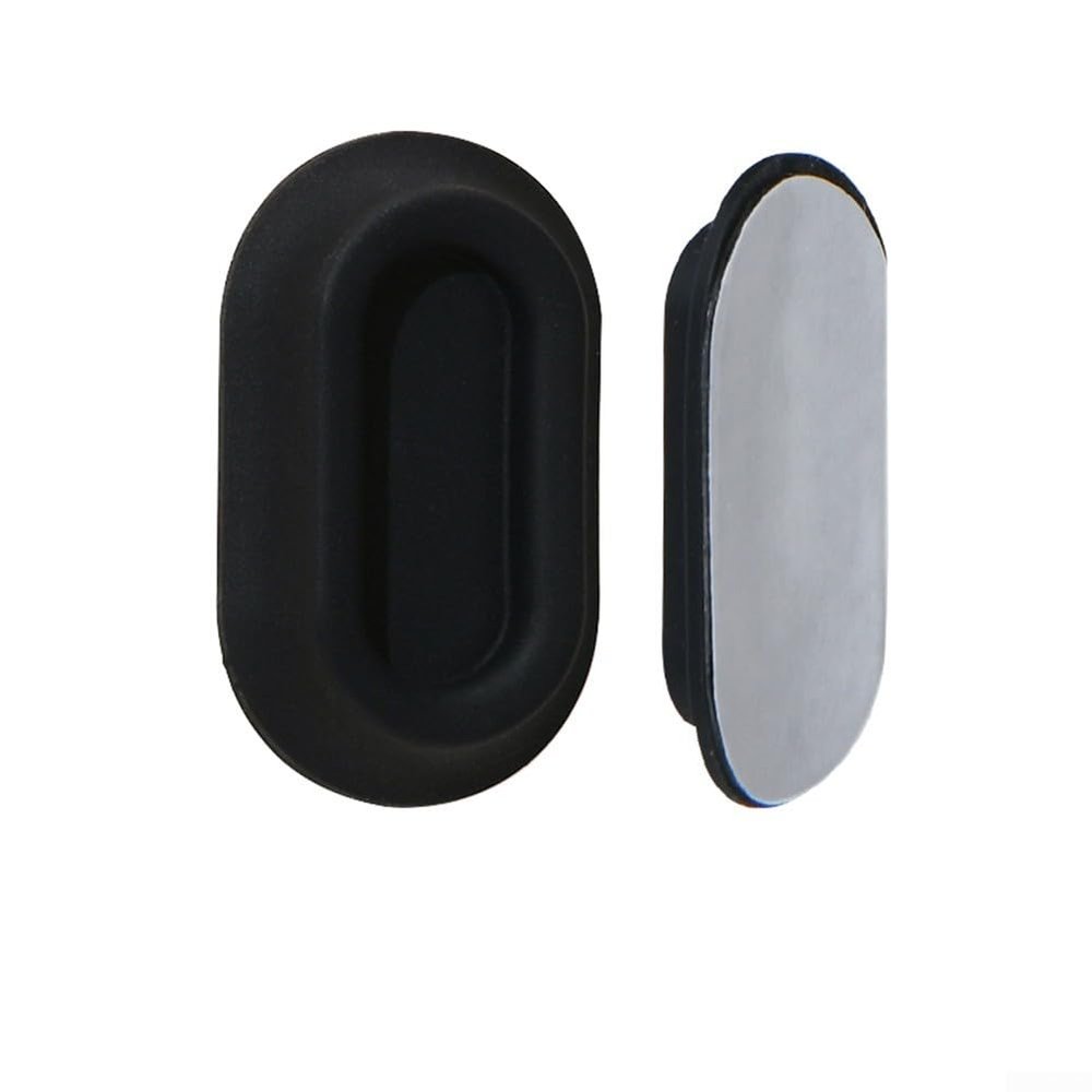 Functional Wall Mount for Remotes and Small Items (Black)