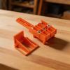 HEIBTENY Self-Centering Dowel Jig for Woodworking, Adjustable Spacing, Compatible with 6 mm, 8 mm, and 10 mm Drill Bits view 3