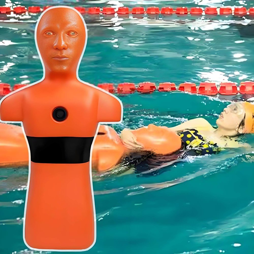 Water Rescue Training Dummy with Rapid Drainage