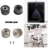 2-Piece Coated Steel Extruder Gear Kit for K1C 3D Printers view 2