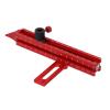 Eujgoov Woodworking 4-Sided Guide Ruler with Magnets, Aluminum Alloy Layout Ruler, Type 2, 35 x 7 cm view 2