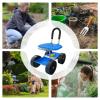 Garden Cart with Seat – Portable Outdoor Garden Stool view 4
