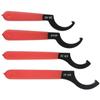 4-Piece Curved-Jaw Hook Wrench Set, High-Strength Steel, Ergonomic Handles view 1