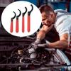 4-Piece Curved-Jaw Hook Wrench Set, High-Strength Steel, Ergonomic Handles view 2