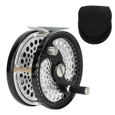ZenithAur Machined Aluminum Alloy Fly Reel with Left/Right-Hand Retrieve, for Freshwater and Saltwater, 5/7 Weight