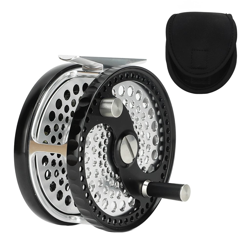 ZenithAur Machined Aluminum Alloy Fly Reel with Left/Right-Hand Retrieve, for Freshwater and Saltwater, 5/7 Weight