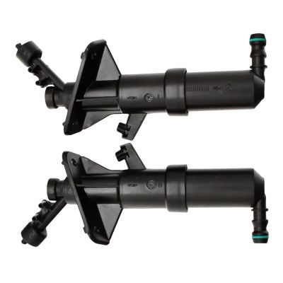 Headlight Washer Nozzle Assembly Spray Actuator Compatible with VW Passat 2009–2012, 35D955103, 35D95104