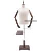 Adjustable Male Mannequin Torso for Suit Display with Removable Trouser Stand and Shoe Holder view 1