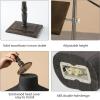 Adjustable Male Mannequin Torso for Suit Display with Removable Trouser Stand and Shoe Holder view 3