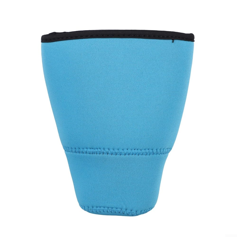 Reusable Neoprene Cup Sleeve for Coffee and Tea, Insulated Drink Holder, Size M (Light Blue)