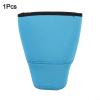 Reusable Neoprene Cup Sleeve for Coffee and Tea, Insulated Drink Holder, Size M (Light Blue) view 4