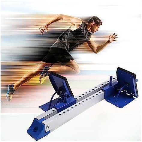Adjustable Track Starting Blocks for Sprinters