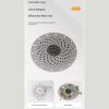 Hair Catcher for Bathtub Drain, 12.7 cm Non-Slip Soft Dense Mesh view 4