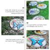 Decorative Blue Cement Stepping Stone for Garden, Yard, and Lawn view 3