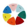 EasyByMall 90 mm Triangle Sanding Polishing Pads view 2