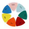 EasyByMall 90 mm Triangle Sanding Polishing Pads view 4