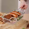 Stainless Steel Frying Basket with Foldable Handle view 3