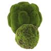 BCOATH Artificial Moss Balls, Natural Decor, 2-Pack, Foam and Plastic view 1