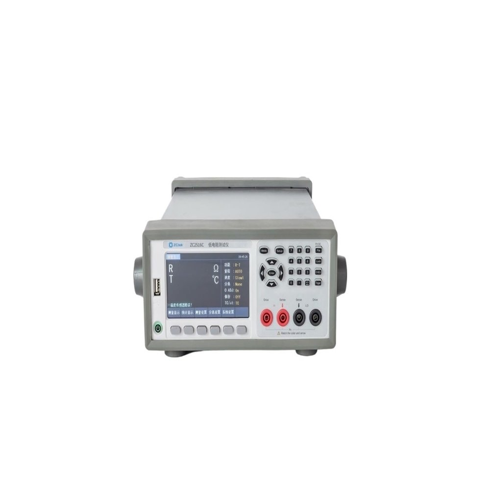 ZC2516C Low-Resistance Tester with Temperature Compensation, DC Low-Resistance Testing, Industrial Maintenance