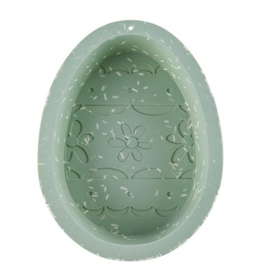 Toyvian Reusable Silicone Easter Egg Cake Mold