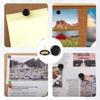 400 JAXICREY Black Thumbtacks, Round Metal Push Pins, 10 x 10 mm view 4