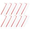HOUDERCO 20-Piece PVC Windmill Replacement Rods, White and Red view 1
