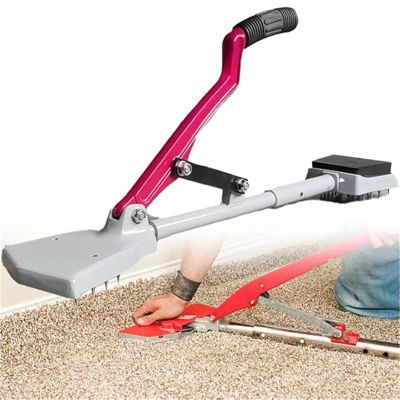 Carpet Knee Kicker with Non-Slip Grip and Wide Steel Head
