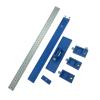 Digital Measuring Tool, Cabinet Hardware Drilling Jig, ABS Imperial Blue view 3