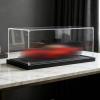 Acrylic Display Case Compatible with LEGO 77261 Car Model, Dustproof Transparent Storage Box, Black 2 mm Base view 1