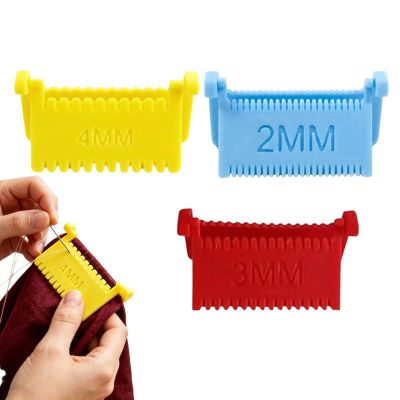 Hand Stitch Tool - Clip on Ruler, 3-Piece Set