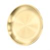 Caswynlife Golden Round Tray for Jewelry and Cosmetics view 3